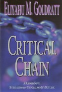 EXCERPT from Critical Chain Chapter 11 Rick is among the last to enter. To his surprise, the small auditorium is almost full. Probably the word went around that this colloquium was going to be...